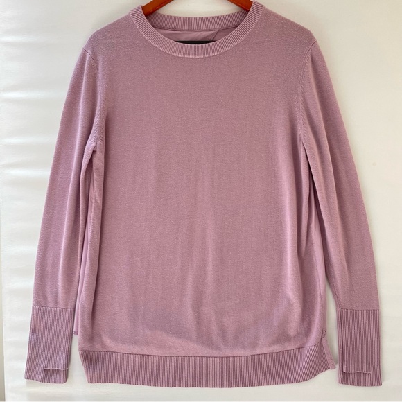 Lululemon Antoinette Still At Ease Women Cashmere Blend Pullover Sweater Size 10 - Picture 3 of 11